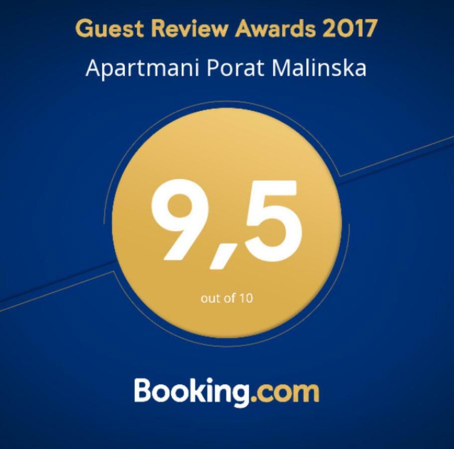 Apartmani Porat Малинска Экстерьер фото